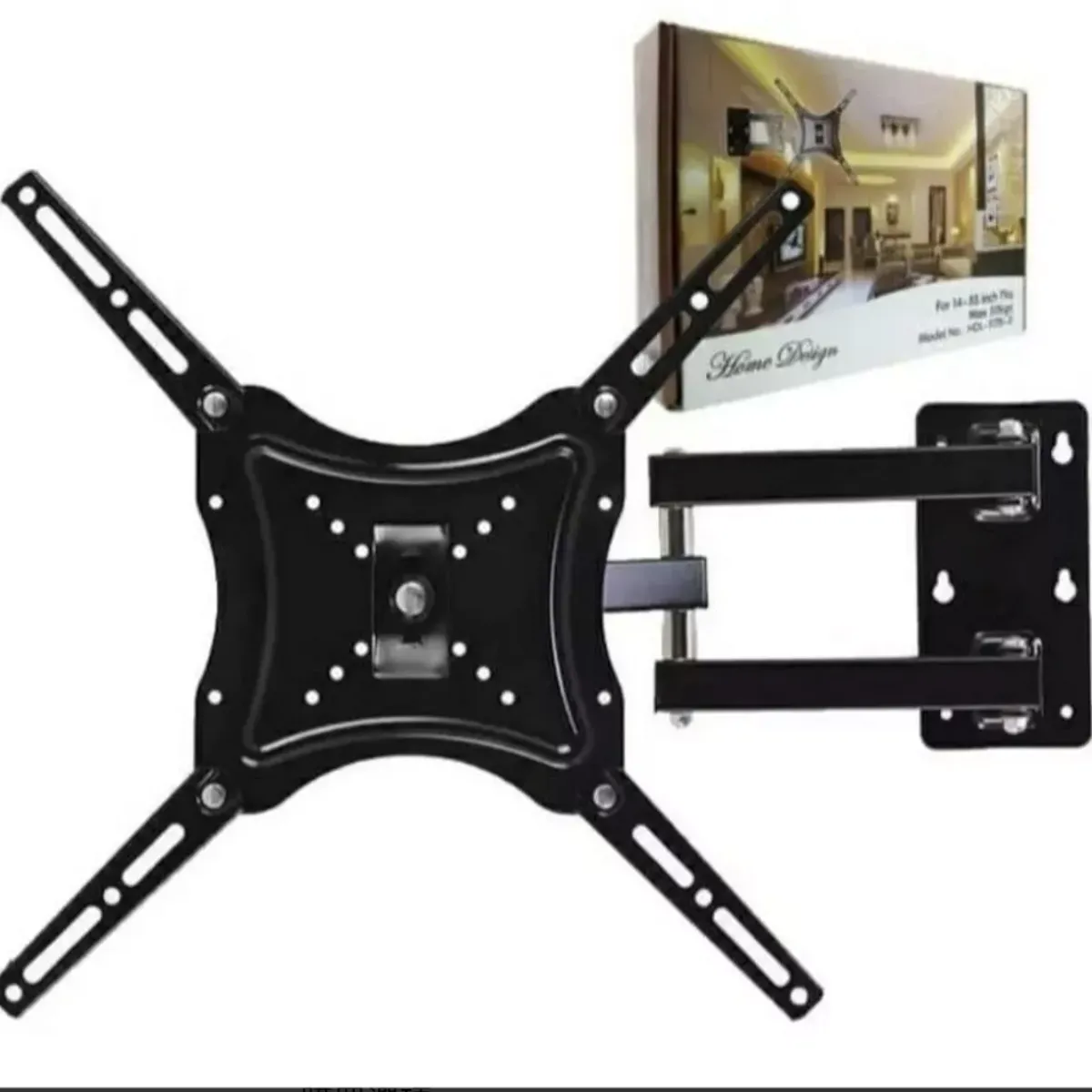 GENERICO - Soporte Home Design De Pared Para Tv De 32 A 55 Color Negro