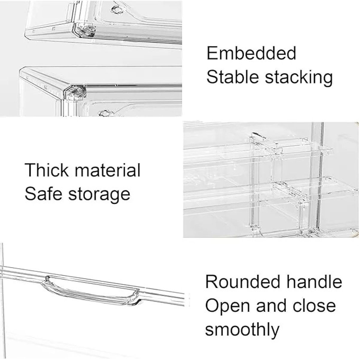 TNAKIEX - Caja De Exhibicion Acrilico Organizadora Transparente