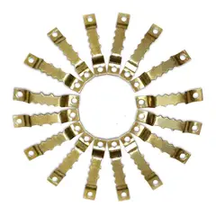 KUANGYE - 1000 Fijaciones Para Colgar Cuadros Con Dientes De Sierra