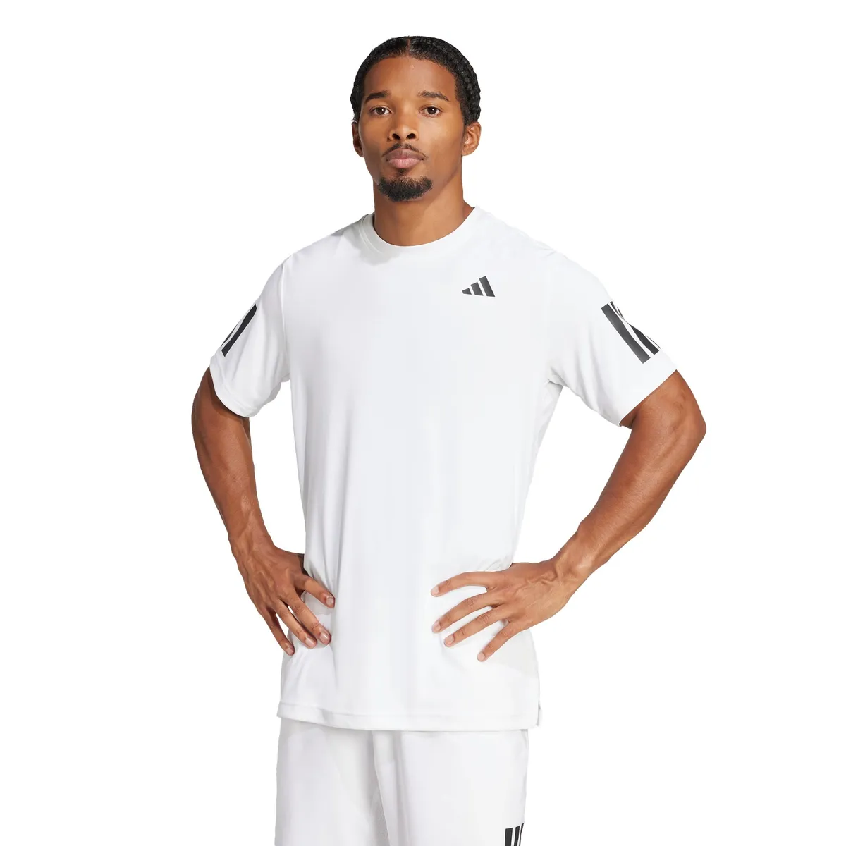 ADIDAS - Polera de Tenis Club Climacool 3 Tiras