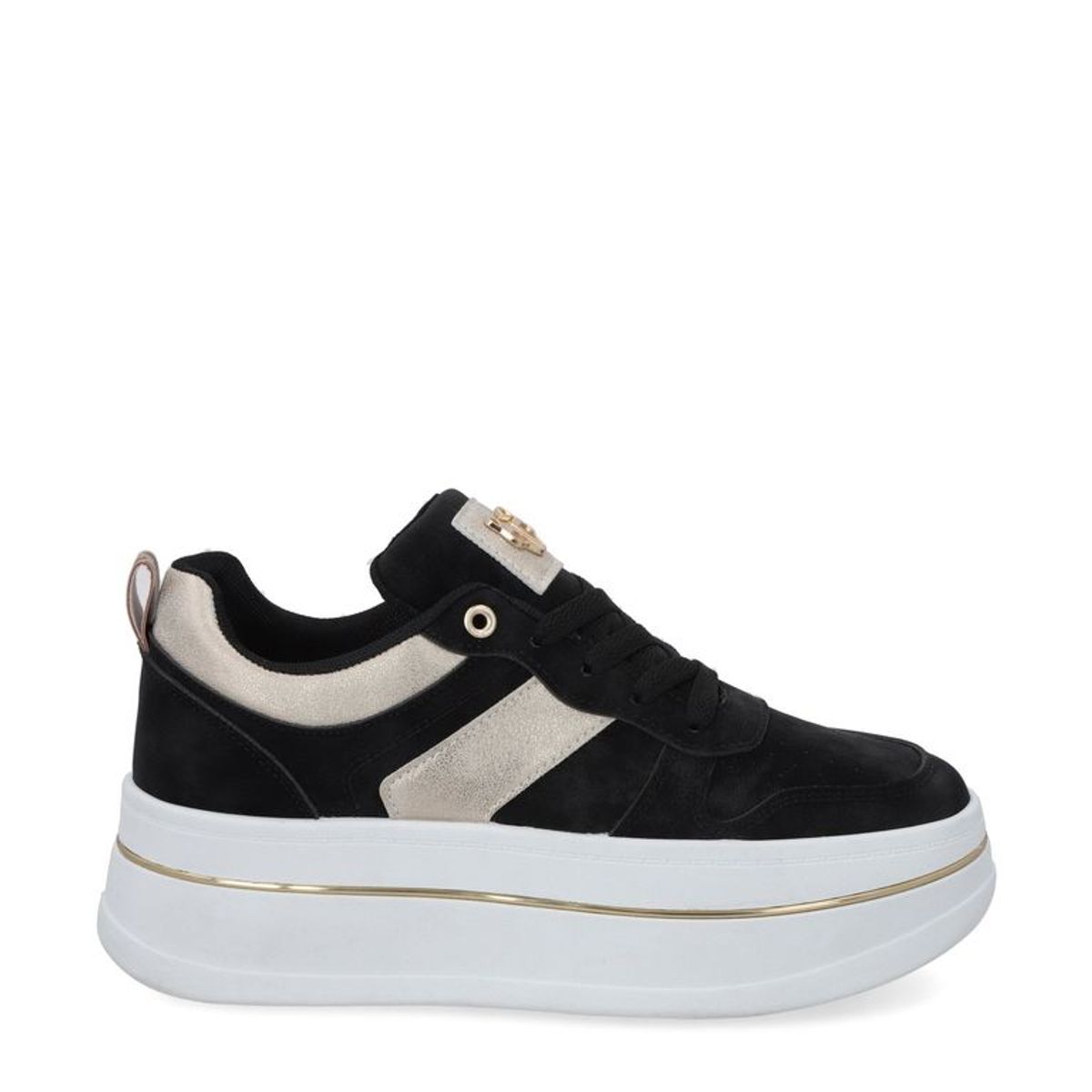 GOTTA - Zapatilla Plataforma Negra Mujer 58010