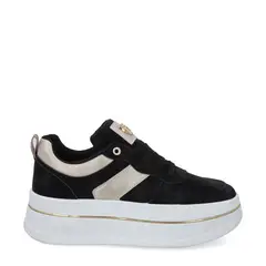 GOTTA - Zapatilla Plataforma Negra Mujer 58010