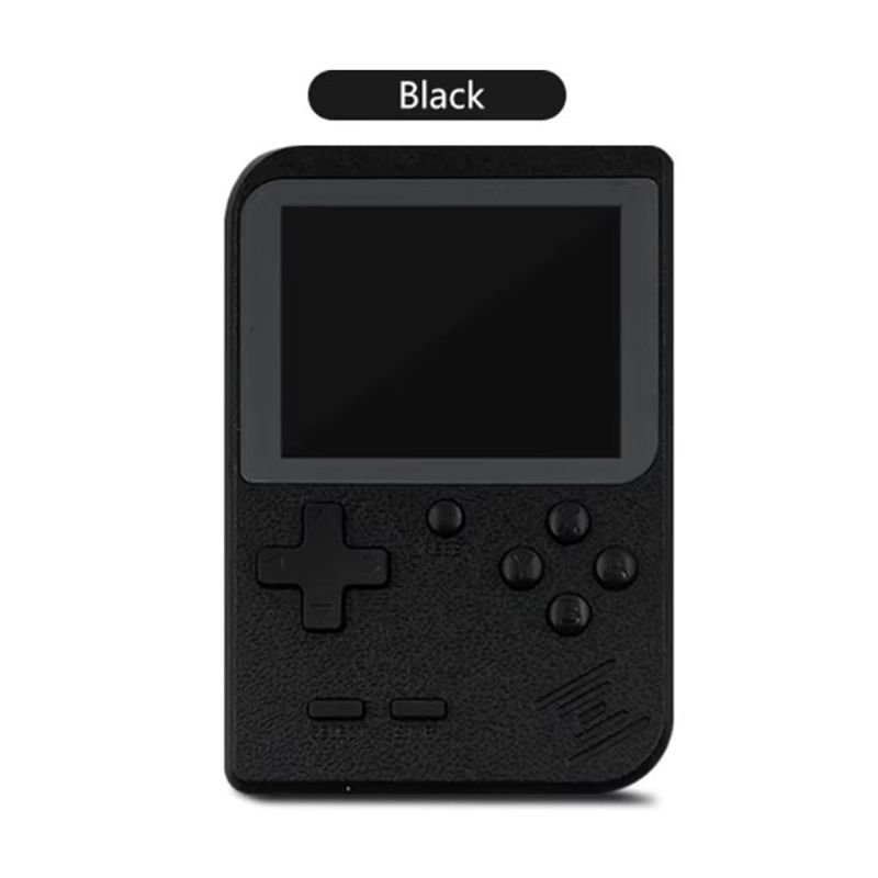 GENERICO - Mini Consola de Videojuegos Portátil GC26 de 400 Juegos Color Negro