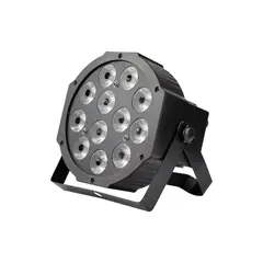GENERICO - Disco Rítmico Multicolor Luz Led Para Disco Carrete 12 RGB 4 en 1
