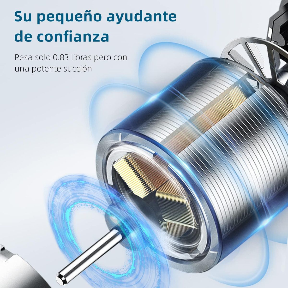 GENERICO - Aspiradora De Mano Portátil Para Potent Para Coche Hogar