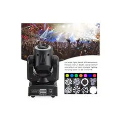 GENERICO - Lampara de escenario RGB patron de 30W cañon de luz