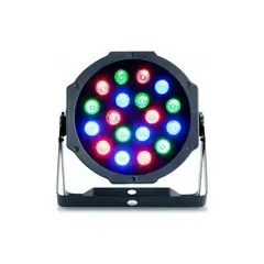 GENERICO - Disco Rítmico Multicolor Luz Led Para Disco Carrete 64 Rbg