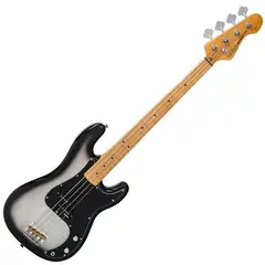 VINTAGE - Bajo Electrico V4 Reissued- Silver Burst-