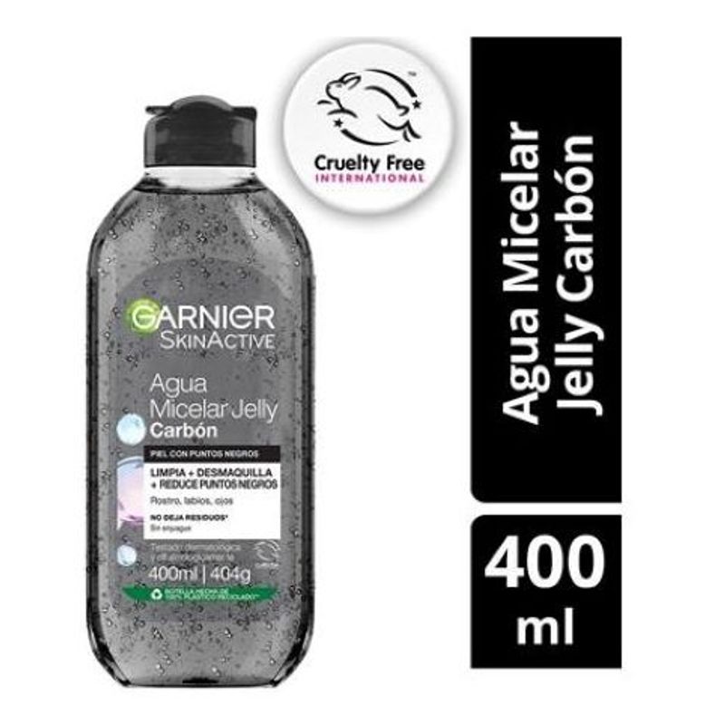 GARNIER - Agua Micelar Garnier Carbón 400ml
