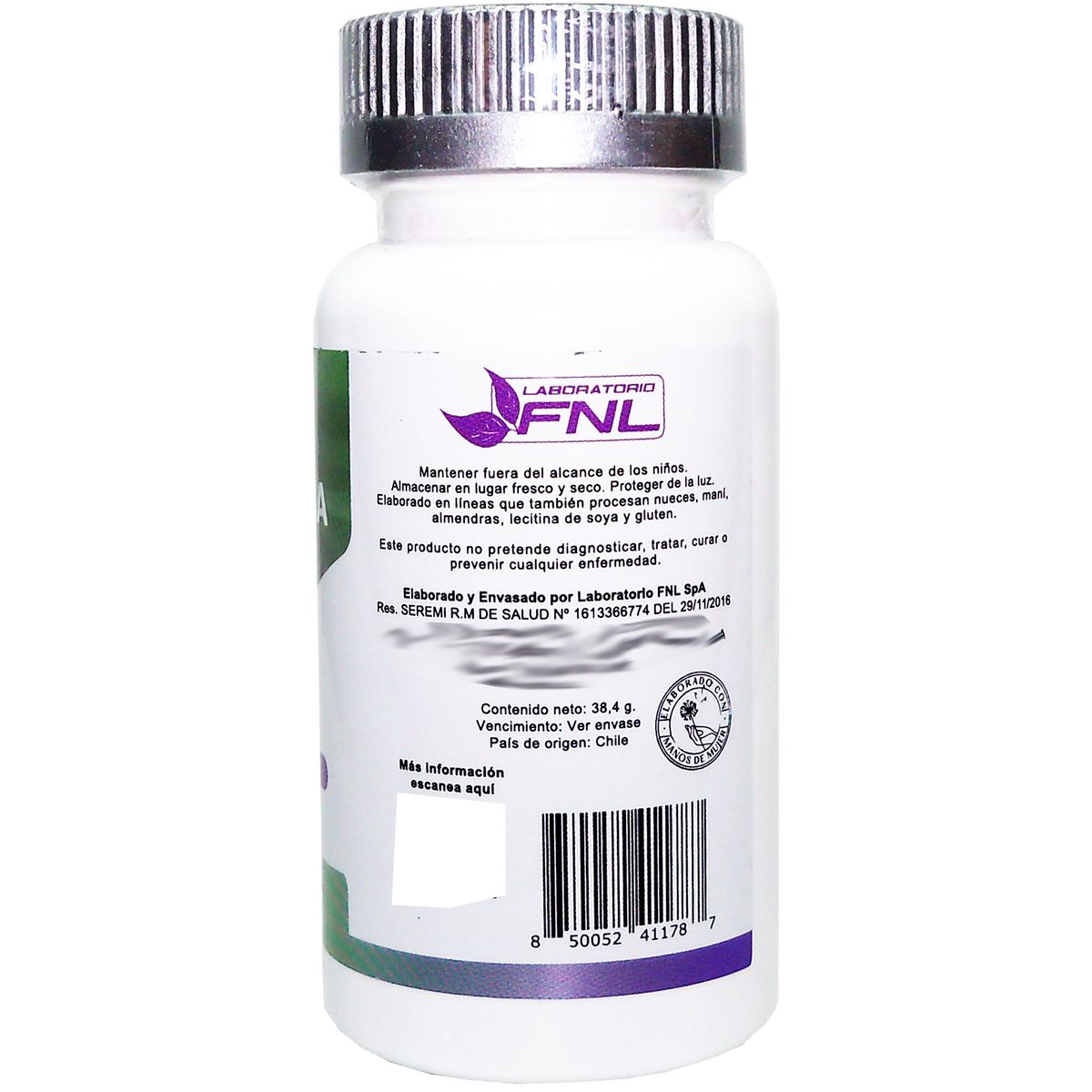 FNL - 2X FNL L-Tirosina 500 mg Fatiga Depresion Parkinson Abstinencia