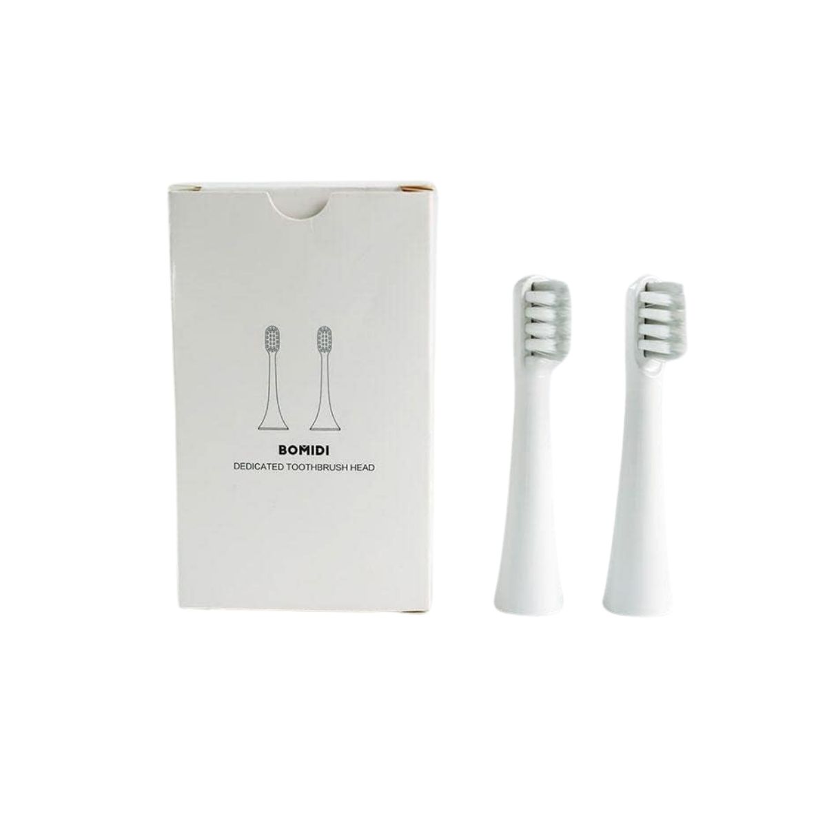 BOMIDI - Bomidi Cabezal Repuesto 2 pcs Cepillo de Dientes Eléctrico T501