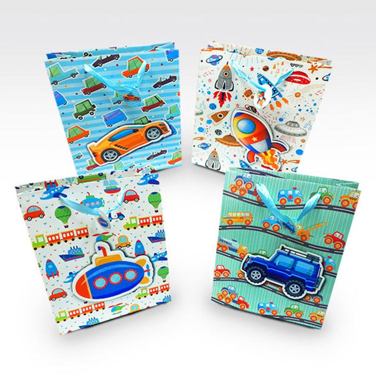 GENERICO - BOLSA DE REGALO NI?O 3D 30X40 CM X 12 UNI