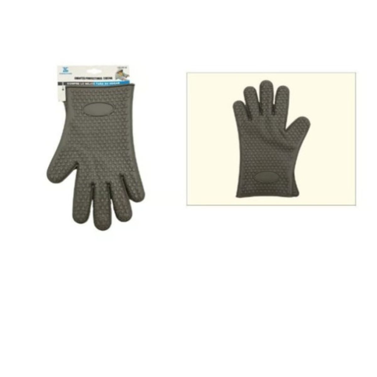 GENERICO - Guantes De Cocina Para El Horno Silicona Antideslizante