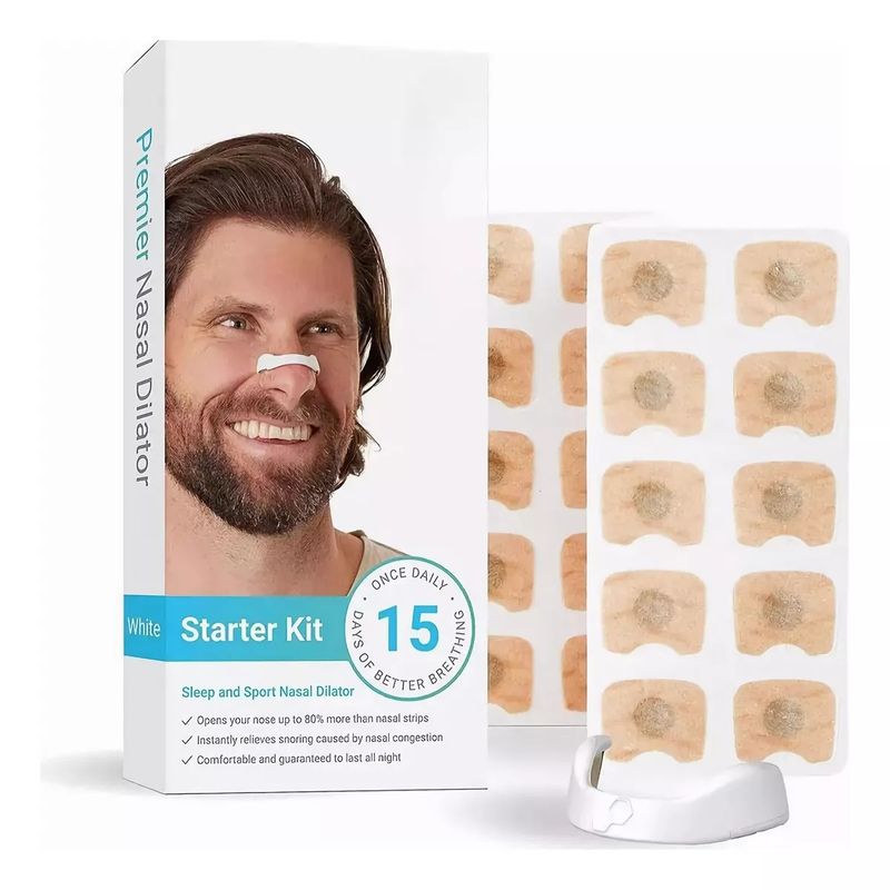 MUNDO MAGIA - Kit De Dilatadores De Respiración Nasal Negroblanco