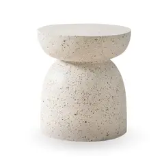 SANTU HOME & DECO - Mesa de Centro Geométrica Estilo Nórdico