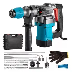 MUNDO MAGIA - Rotomartillo Total Tools Herramientas Sds Plus1600w 60 Hz