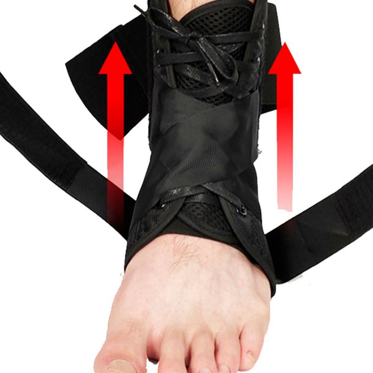 DETODOYMAS - Tobillera Estabilizadora Ortopédica Con Barras Laterales
