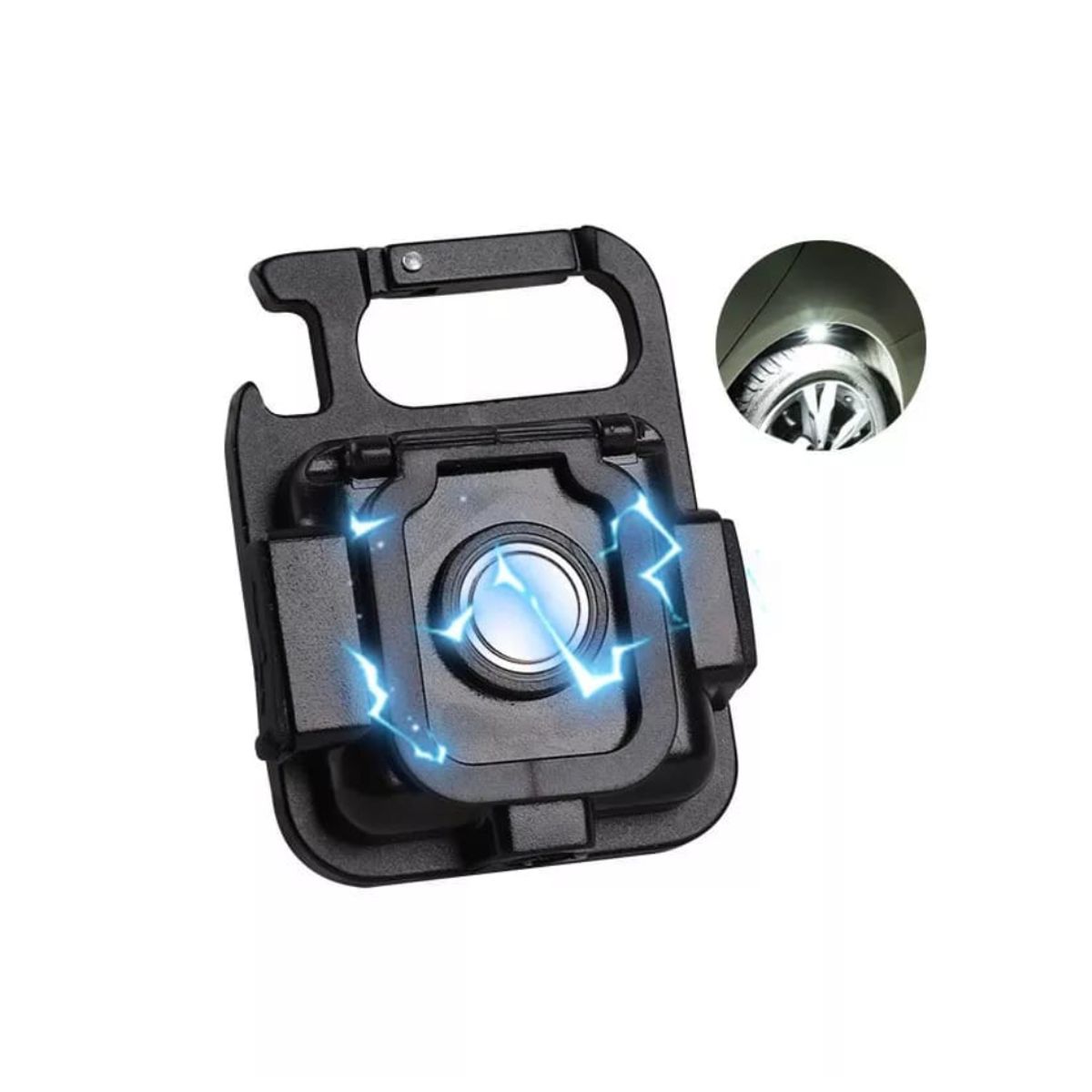 GENERICO - LINTERNA LED DE BOLSILLO CON IMAN Y CLIP RECARGABLE