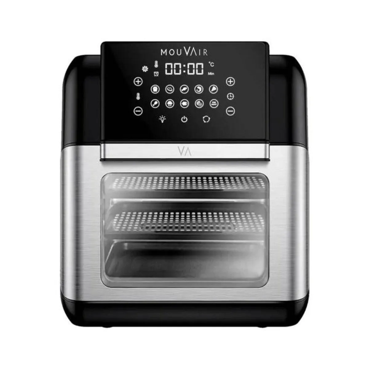 MOUVAIR - Horno Freidora Crisp 10 L + Molde de Silicona