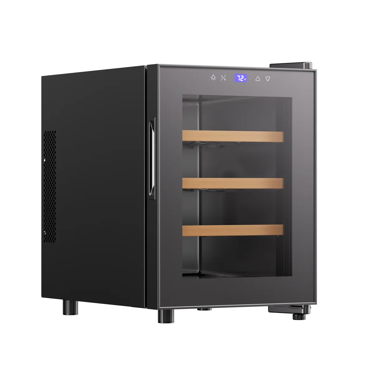 NOBLEX - Cava De Vino Termoeléctrica 12 Botellas Panel Touch Noblex