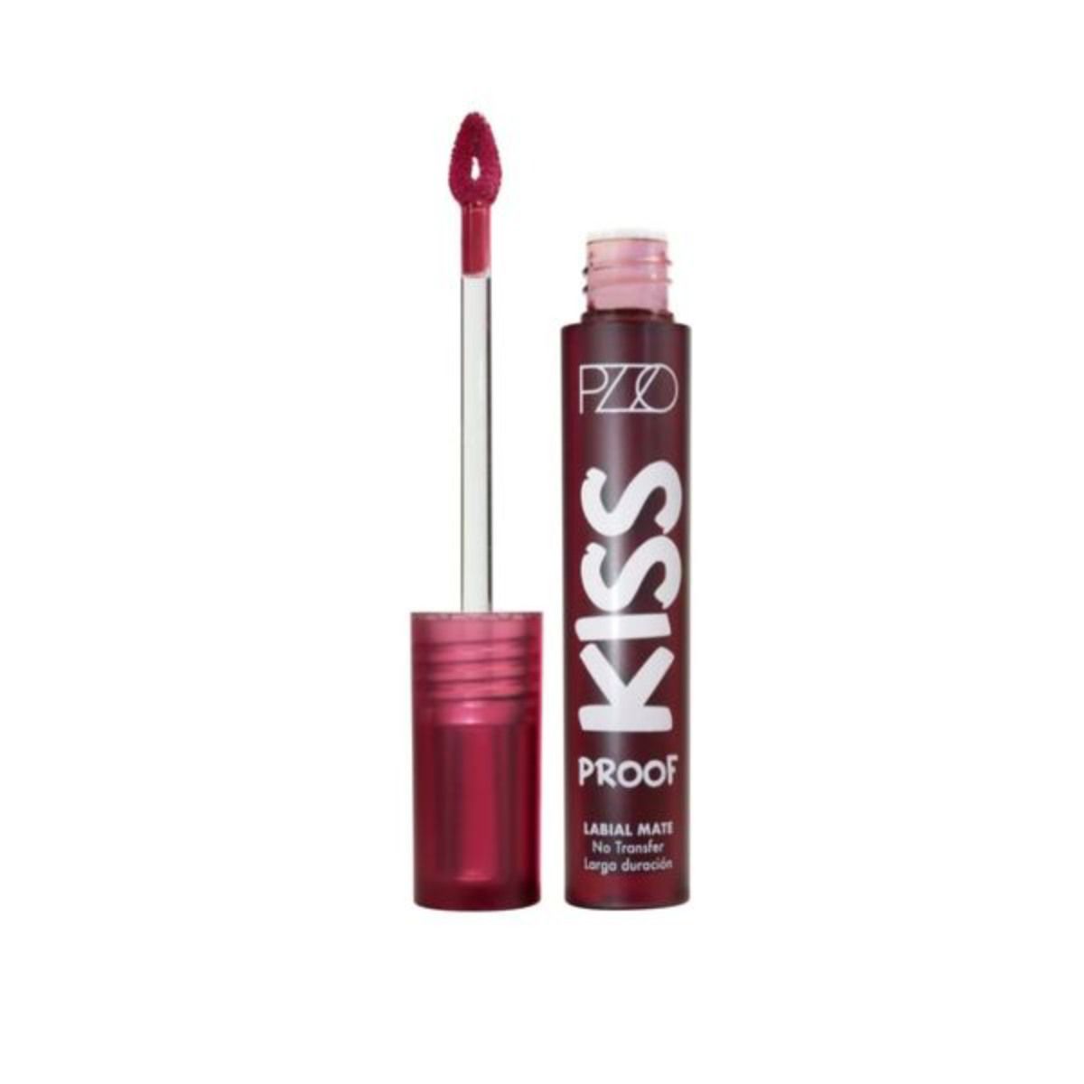 Labial Liquido Kiss Proof Carmenere Intransferible - imagen ampliada 1