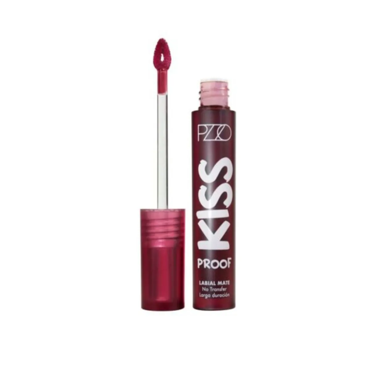 Labial Liquido Kiss Proof Carmenere Intransferible - imagen 1