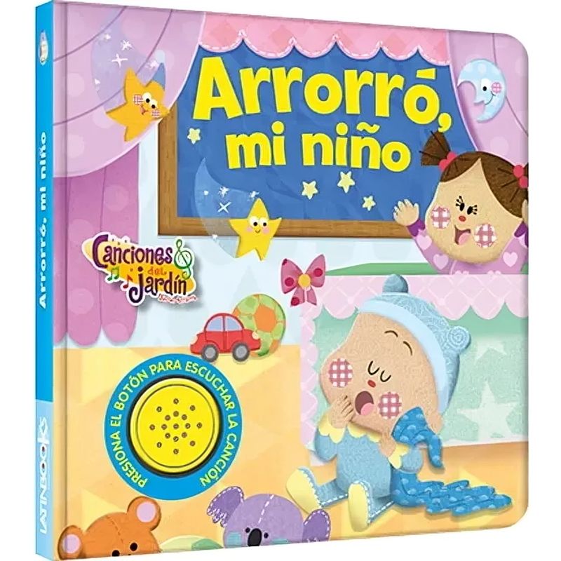 TOP10BOOKS - LIBRO CANCIONES DEL JARDÍN -ARRORRÓ -ARRORRÓ MI NIÑO / EQUIPO EDITORIAL LATINBO