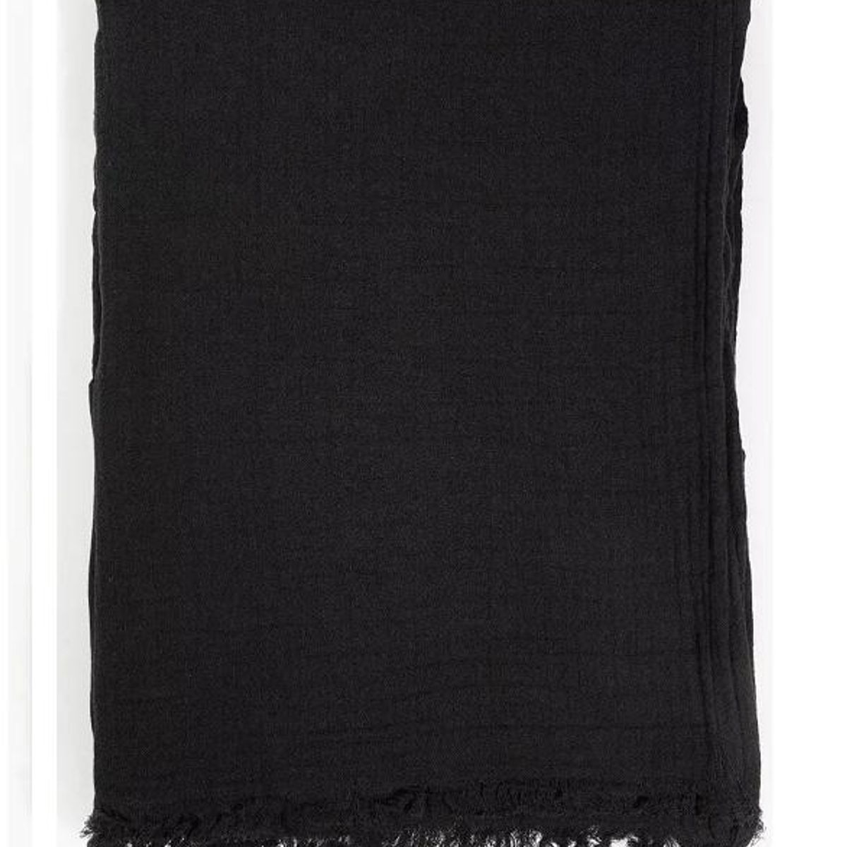 GENERICO - Piecera algodón gauze color negro