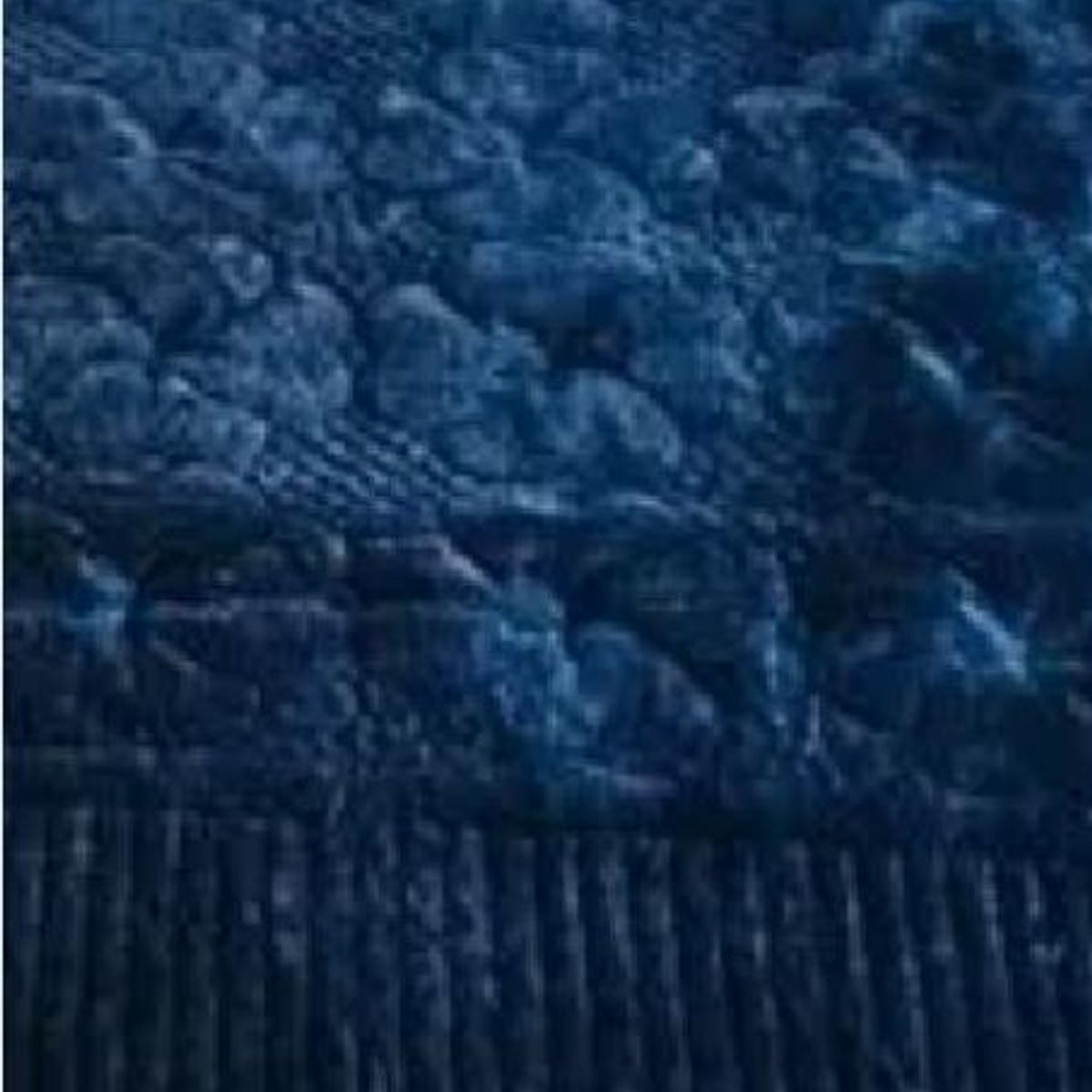 GENERICO - Piecera polar tela reversible 95x210 cm color azul
