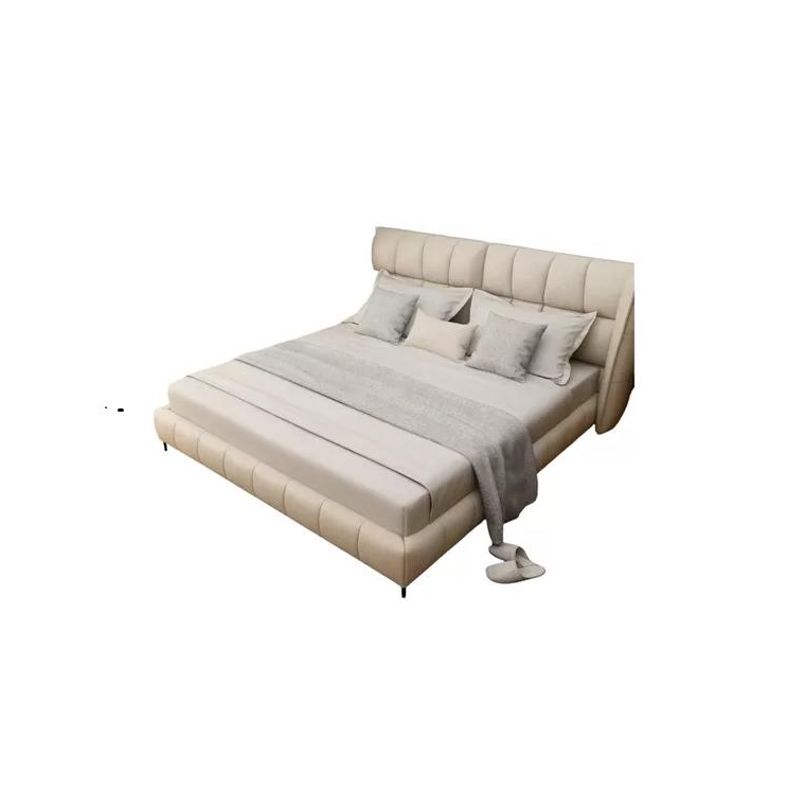 GENERICO - Piecera 60x220 cm + 2 fundas para cama gruesa color gris claro