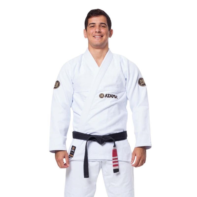 GENERICO - Kimono Jiu-jitsu Hombre Atama Classic Gi-White - Blanco - A1