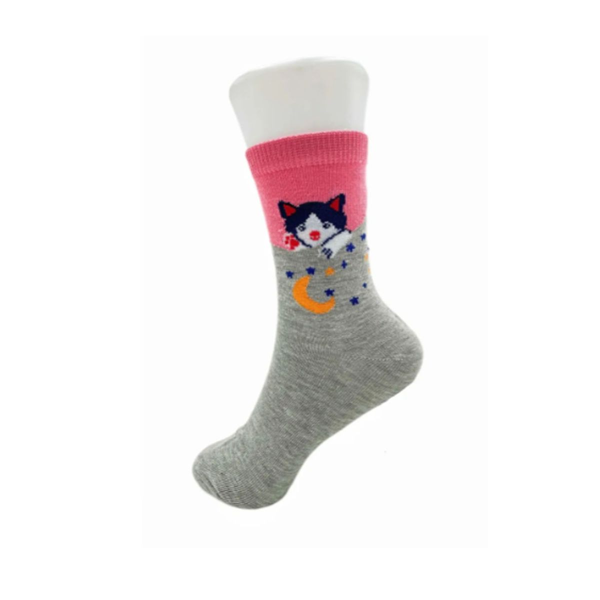 EVERSO - Pack 12 Calcetines lindos del modelo de la novedad del algodón