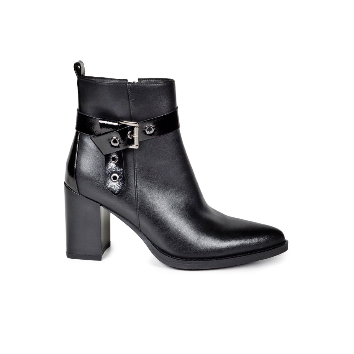 DEGAS - Botín Mujer Cuero Montsie Negro DEGAS