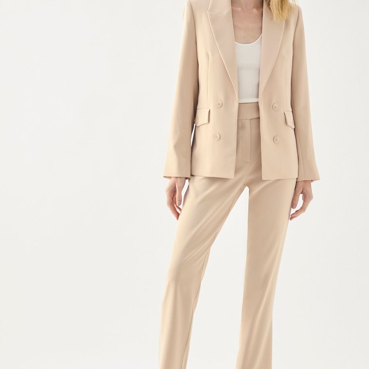 ASH - Pantalon Beige Mujer Ash