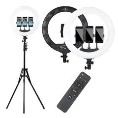 DM - Aro Luz Led 22 + Control + Trípode
