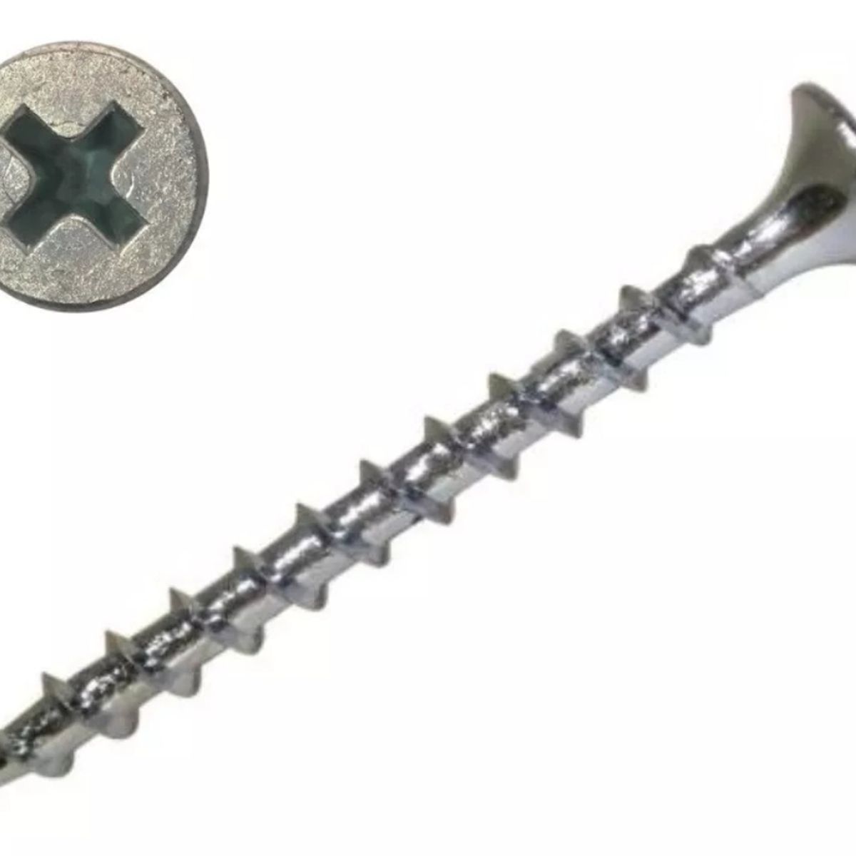 GENERICO - Tornillo CRS Volcanita  6X1 5/8 zincado 500 unidades