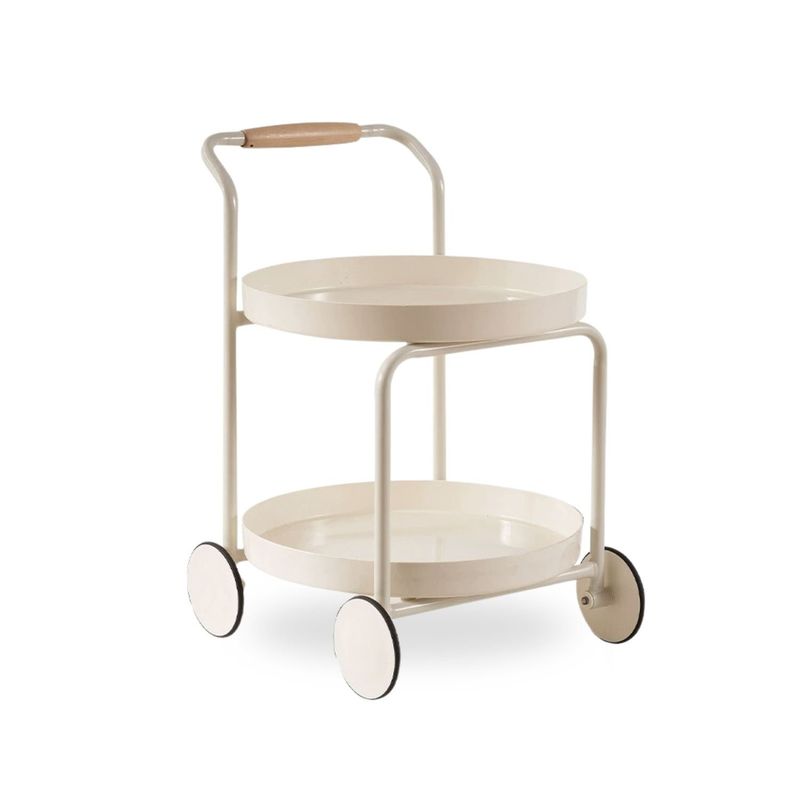 SANTU HOME & DECO - Carro Bar Vintage 2 Pisos Mesa Lateral