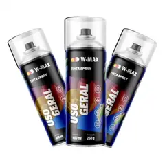 METALFER - Pintura En Spray Rojo W-max 400ml Uso General