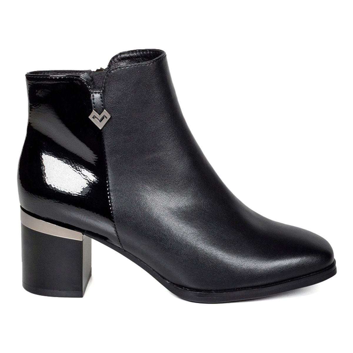 DEGAS - Botín Cuero Anadalai Negro DEGAS