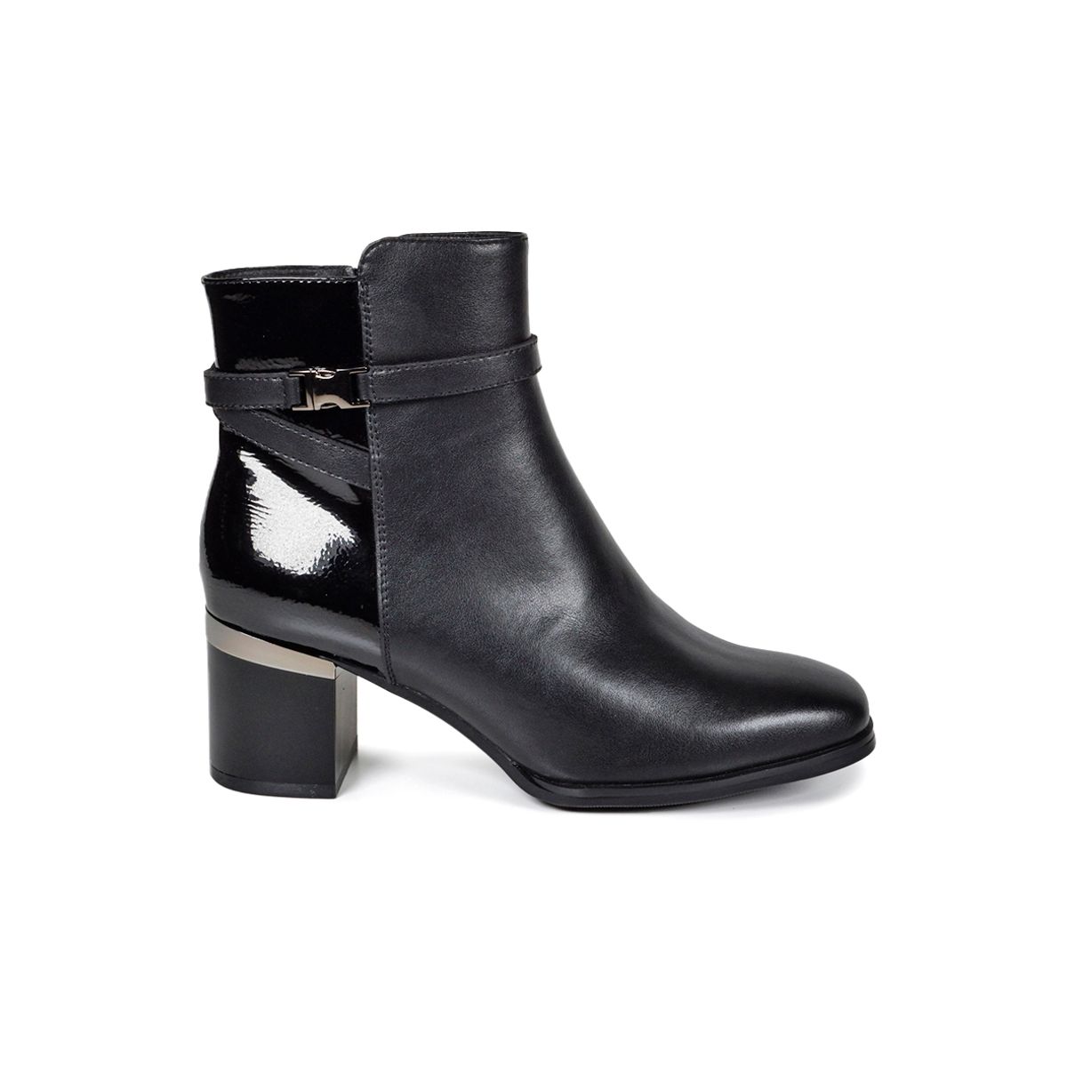 DEGAS - Botín Cuero Anina Negro DEGAS