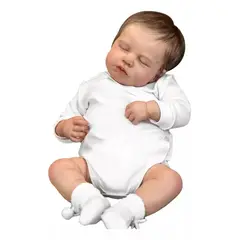 MUNDO MAGIA - Bebe Reborn Simulated 49 Cm Body Silicona+cotton