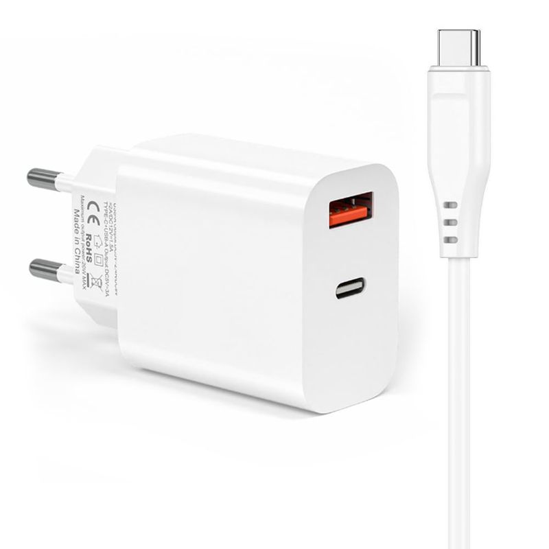 BESTLINK - Cargador USB C Carga Rápida 20W certificado SEC