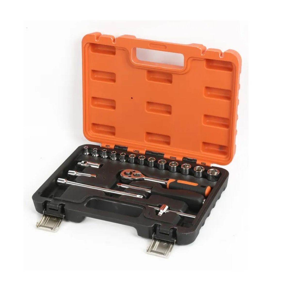 SMART TOOLS - Juego de dados 1/4" de 4 a 14MM 19 piezas