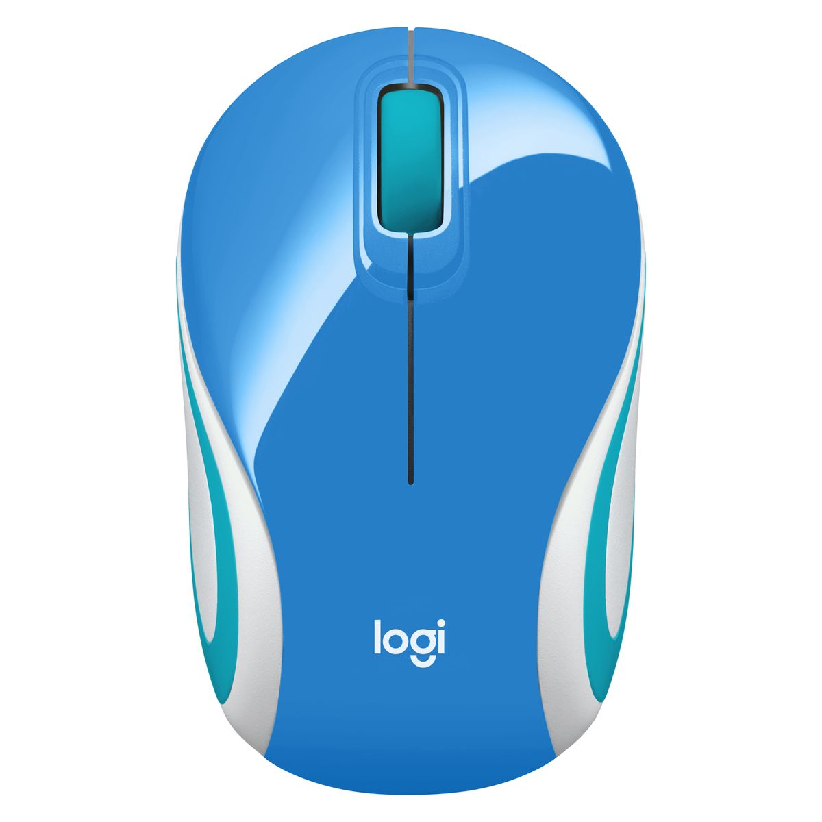 LOGITECH - MOUSE MINI LOGITECH INALAM M187 REFRESH AZUL