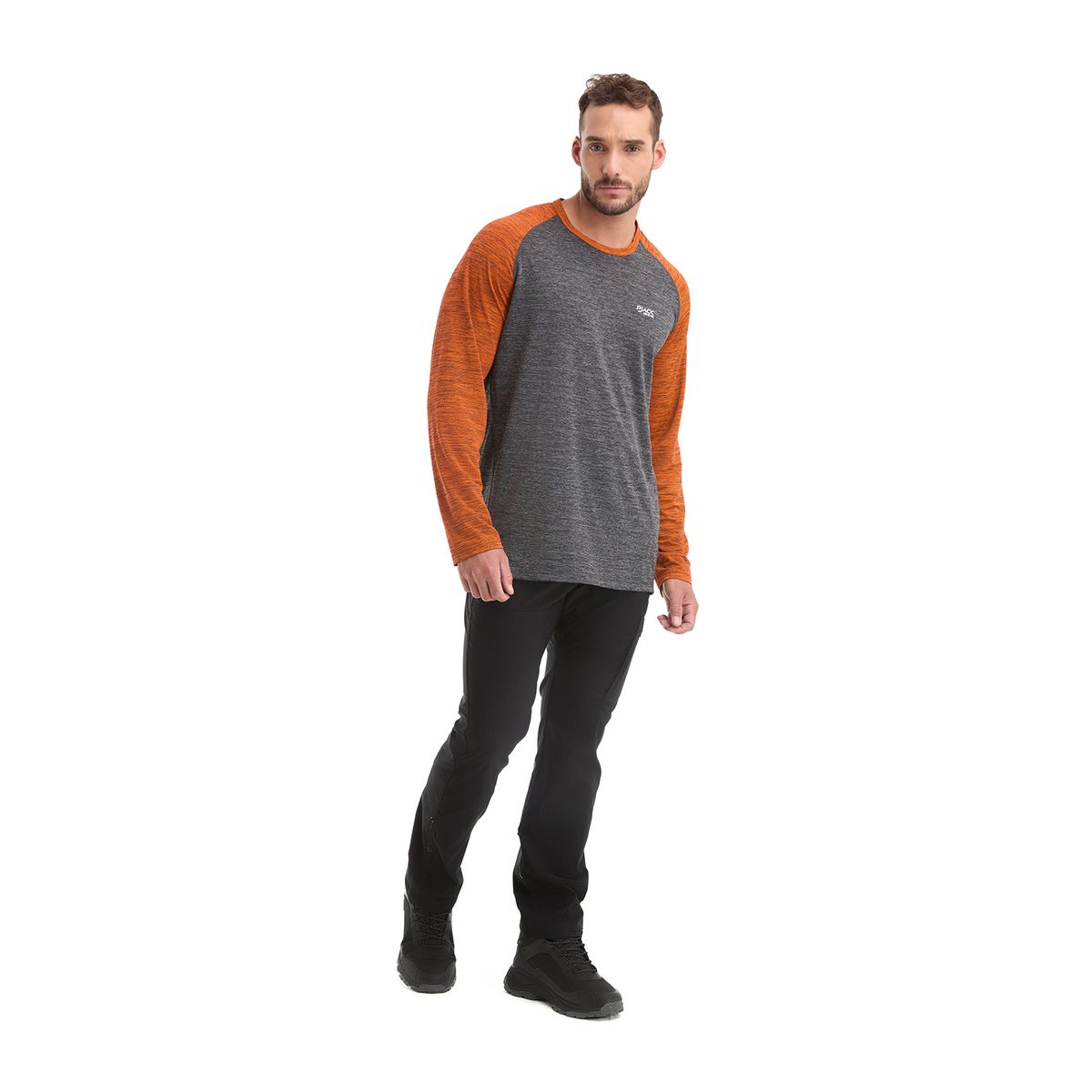 PANAMA JACK - Polera Manga Larga Hombre V475 Panama Jack