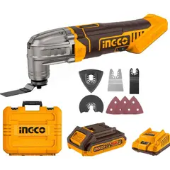 INGCO - Multiherramienta Oscilante Inalam 20v Bateria Cargador