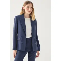 ASH - Blazer Liso Azul