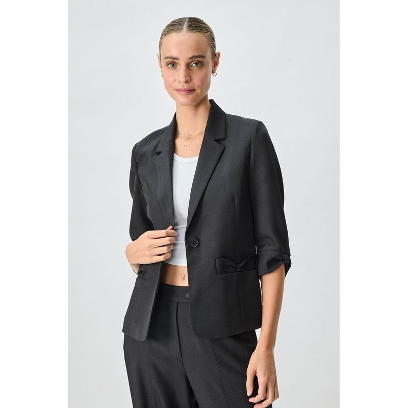 IO - Blazer Negro Mujer Io