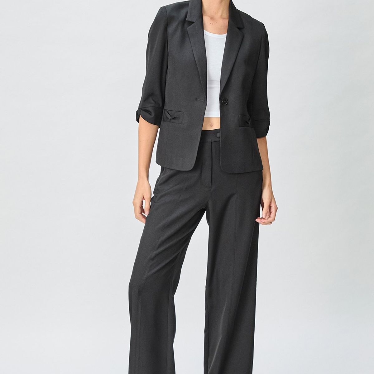 IO - Blazer Negro Mujer Io