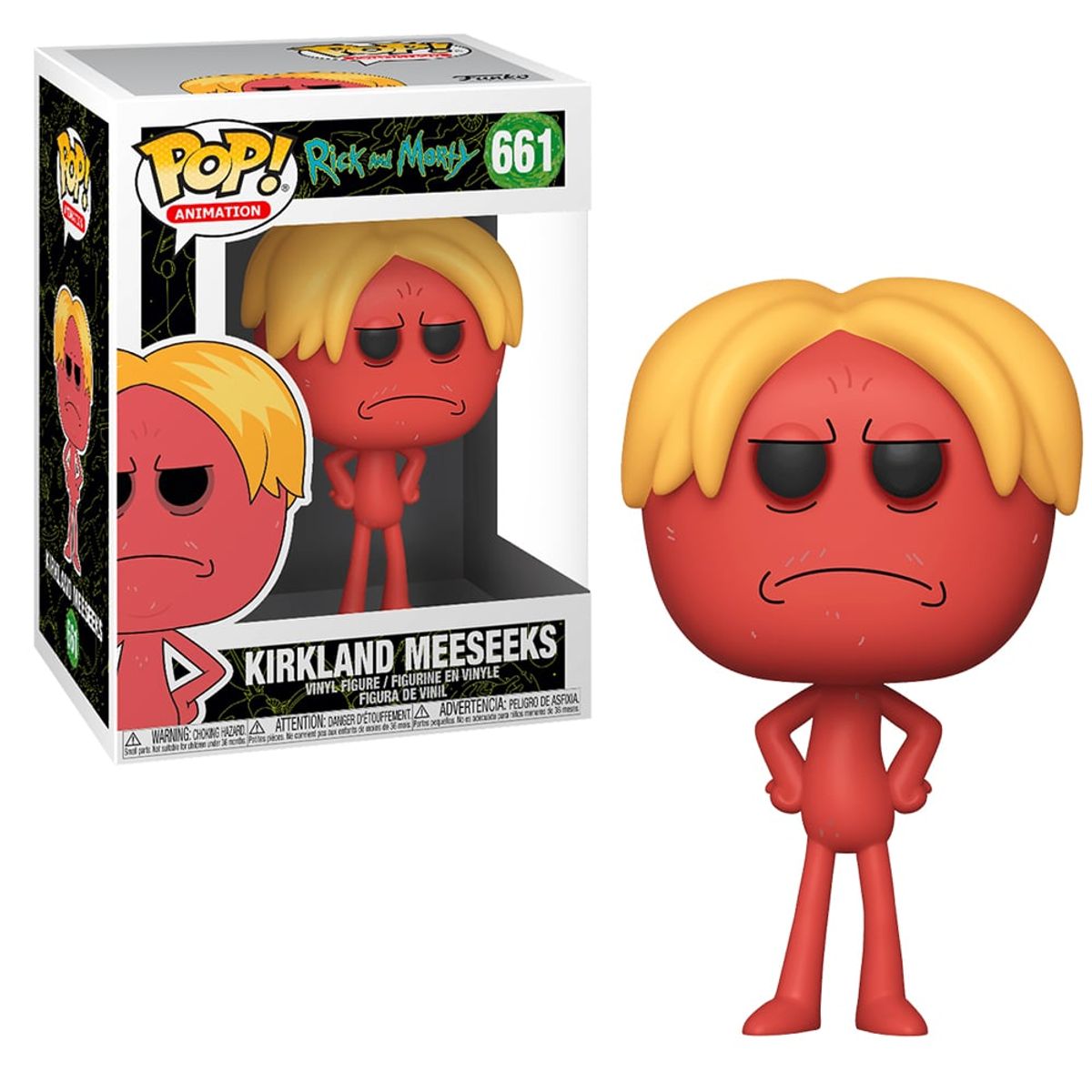 FUNKO - FUNKO POP! Rick and Morty: Kirkland Meeseeks 661